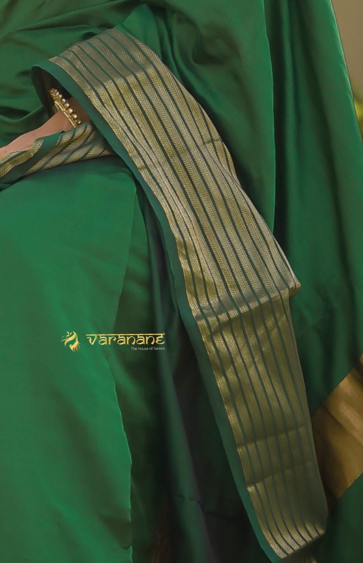 Green Supreme Simplicity Saree